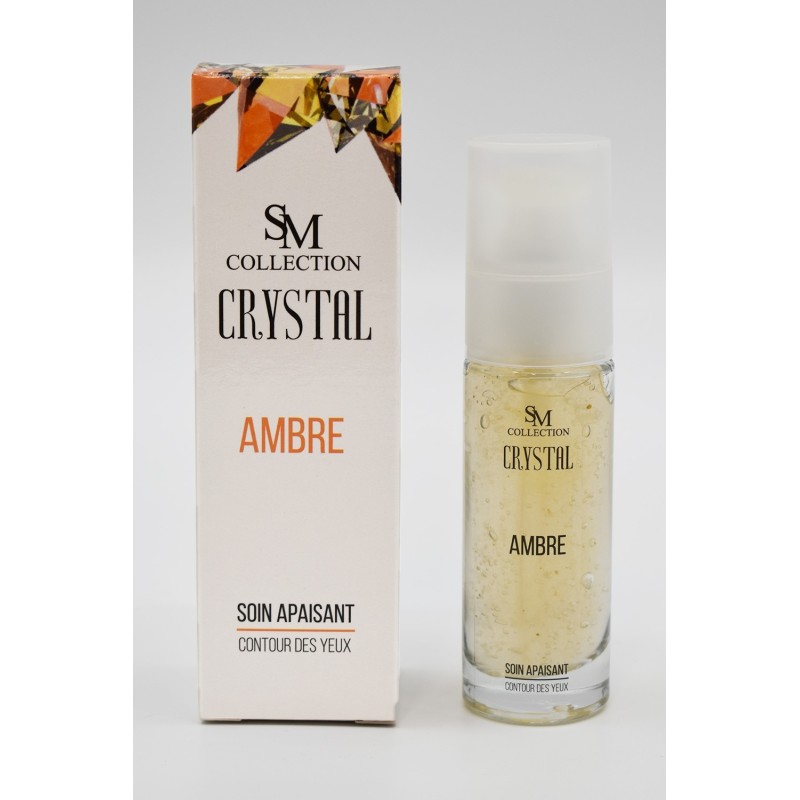 Crème contour des yeux à la poudre d'ambre 