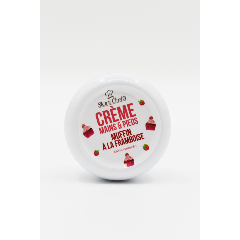 Crème mains et pieds - muffin à la framboise - 50ml 