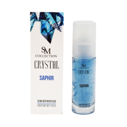 Crème pour le contour des yeux à la poudre de saphir 