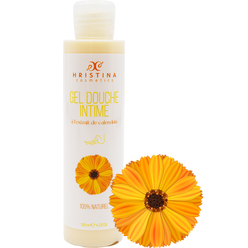 Gel douche intime à l'extrait de calendula 