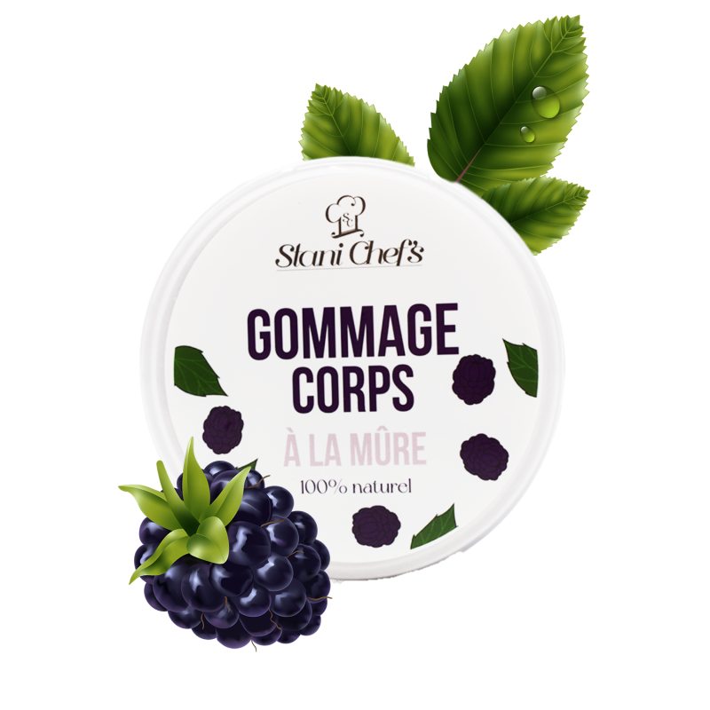 Gommage corps à la mûre 