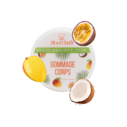 Gommage corps à la noix de coco, mangue & fruit de la passion 