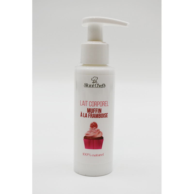 Lait corporel - muffin à la framboise - 100ml 