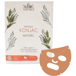 Masque konjac - Argile rouge 