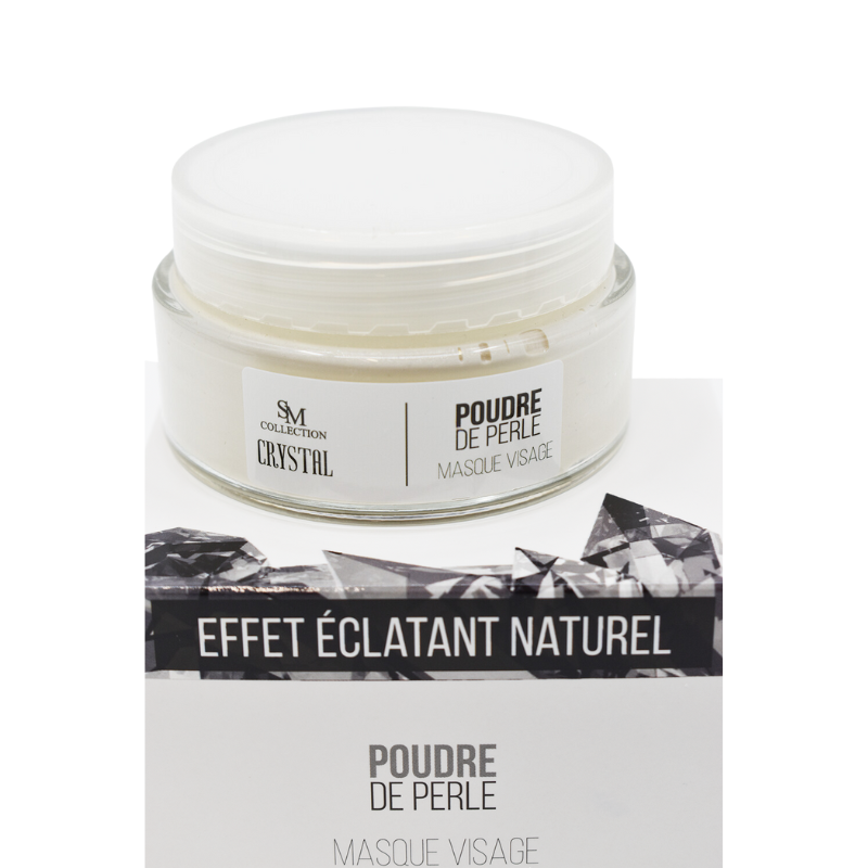 Masque visage revitalisant à la poudre de perle 