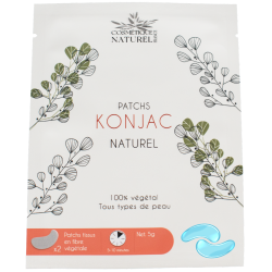 Patchs contours des yeux au Konjac - Myrtille 