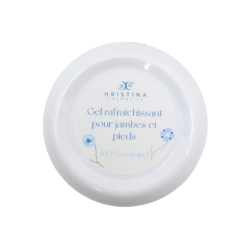 Gel rafraîchissant pour jambes lourdes et fatiguées - 50ml 100% naturel