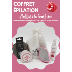 Coffret épilation - Muffin à la framboise